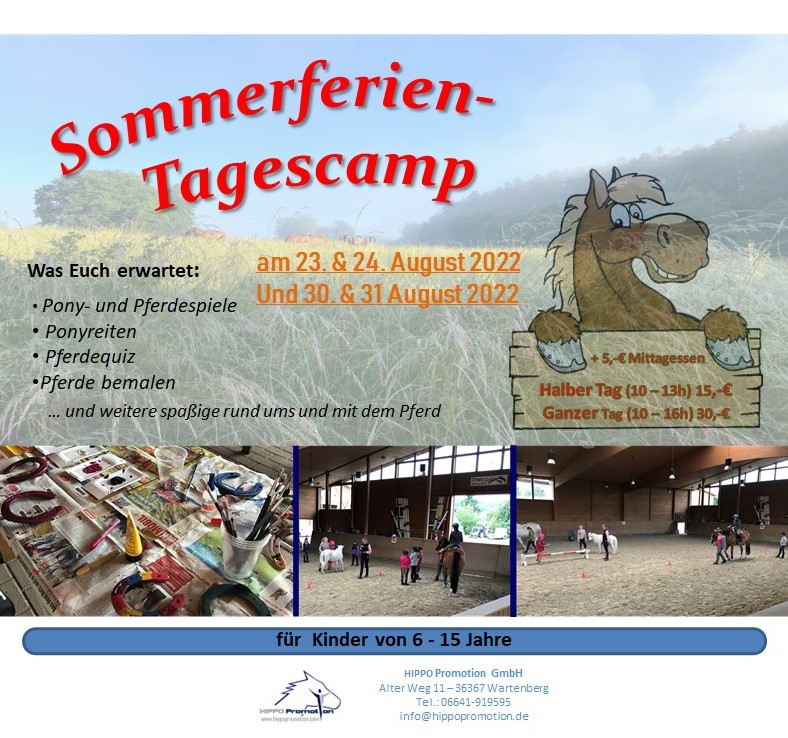 Sommerferiencamp August 2022