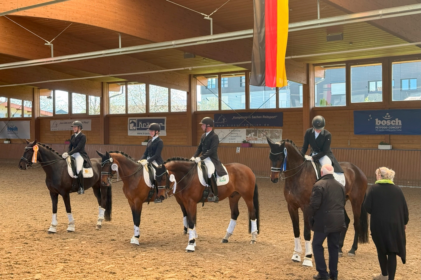 Siegerehrung Oster Turnier Wartenberg CUP 2025
